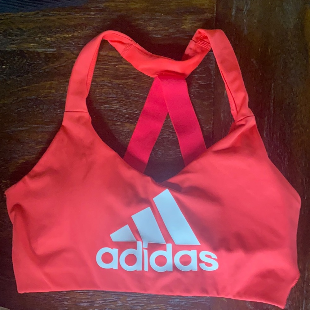 Adidas sports bra with padding